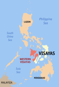 Visayas Occidentale – Localizzazione