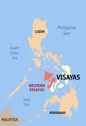 Mapa a pakabirukan ti Lumaud a Visayas
