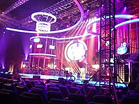 The Philippine Idol stage, which was set up on SM Megamall Cinema 3 Philippine Idol Stage.jpg