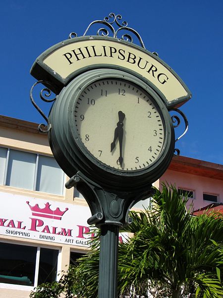 File:Philipsburg Weathered Clock (6545939335).jpg