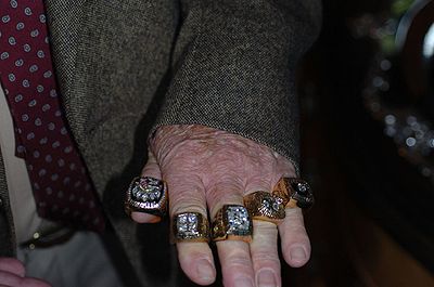 Steelers' five Super Bowl rings before 2009
