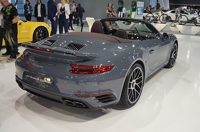 Image of Porsche 911 Turbo S Cabrio (991.2)