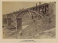 Potomac Creek Bridge 18. dubna 1863