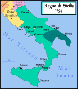 Principado de Tarento en el Reino de Sicilia, 1154.svg