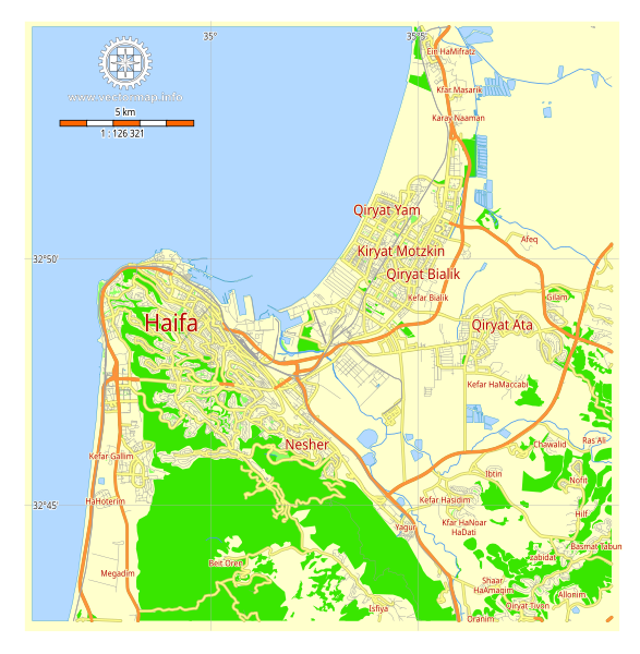 File:Printable map haifa israel g view level 12 eng svg.svg