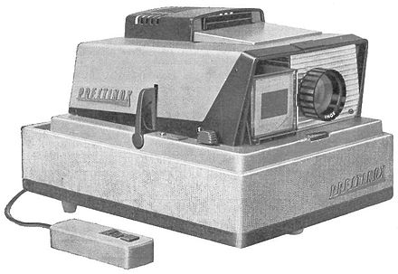 A 1960 slide projector