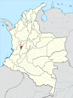 Location of Quindio