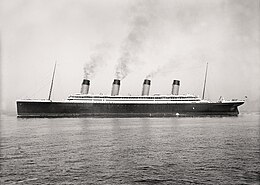 Az RMS Olympic első útján, 1911-ben