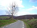 Drumul spre satul Polonița