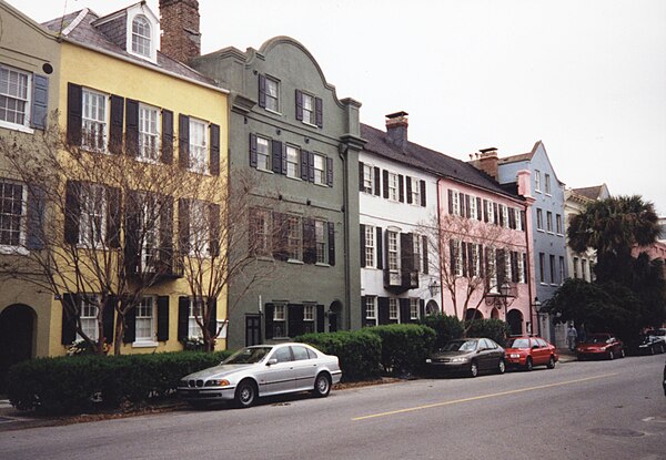 Image: Rainbow Row, Charleston   panoramio