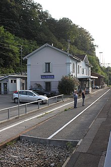 La stazione di Ranzo-Sant'Abbondio