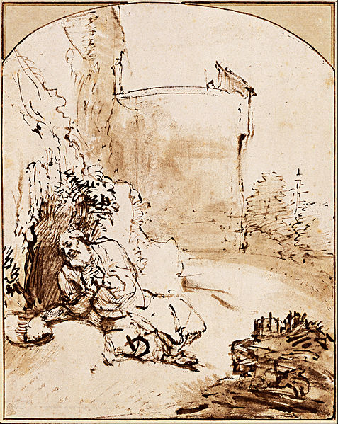 File:Rembrandt Harmenszoon van Rijn - The Prophet Jonah before the Walls of Nineveh, c. 1655 - Google Art Project.jpg