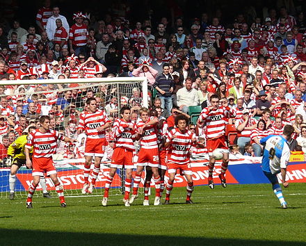 Doncaster Rovers vs Bristol Rovers in the 2007 Football League Trophy Final