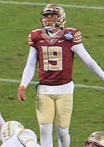 Kicker Roberto Aguayo returned for his redshirt junior season. Roberto Aguayo 2014.jpg