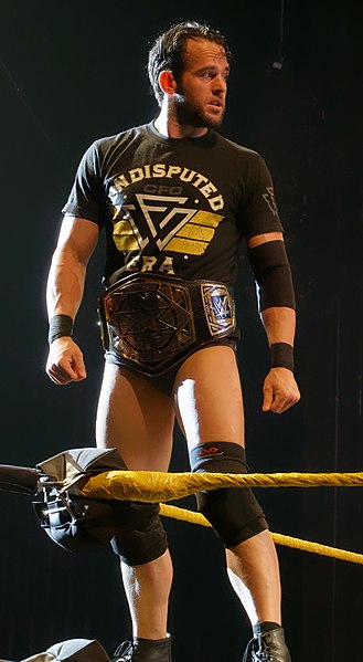 Record three-time champion Roderick Strong.