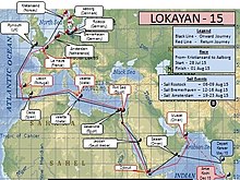 Route map of INS Tarangini for Lokayan - 15. Route map of INS Tarangini for Lokayan - 15.jpg