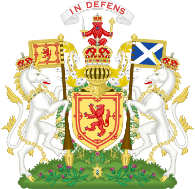 Herb Szkocji stosowany do 1603 r.