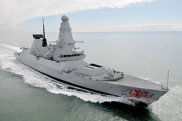 HMS Dragon in 2011