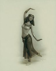 Ruth Saint-Denis, Egypta ca. 1910