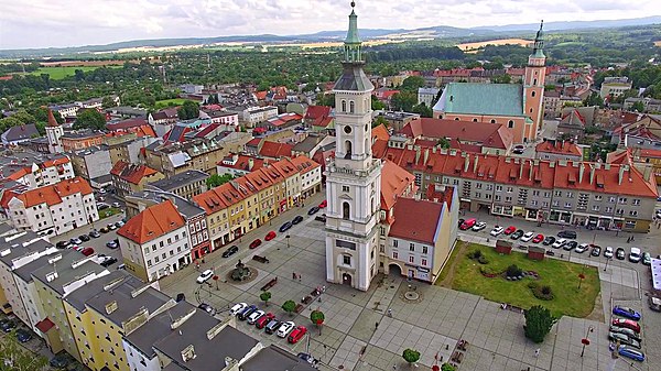 Prudnik, with its preserved medieval town centre