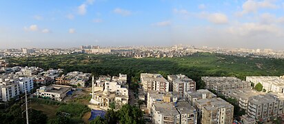 Safari Park is the largest park in Karachi.