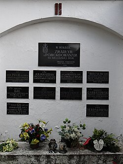 Saint Anthony church in Biała Podlaska - Memorial plaques and plates - 02.jpg