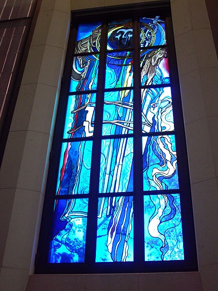 File:Saint Stanislaus, stained glass by Wyspiański.jpg