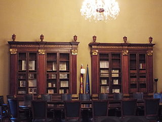 Sala del patronato.