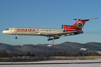 Samara Airlines Tu-154M Samara Airlines T154 RA-85823.jpg