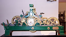 Uno degli orologi esposti nel Museo degli orologi da torre