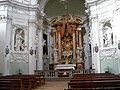 maître-autel, niche avec la Madonna di Belvedere