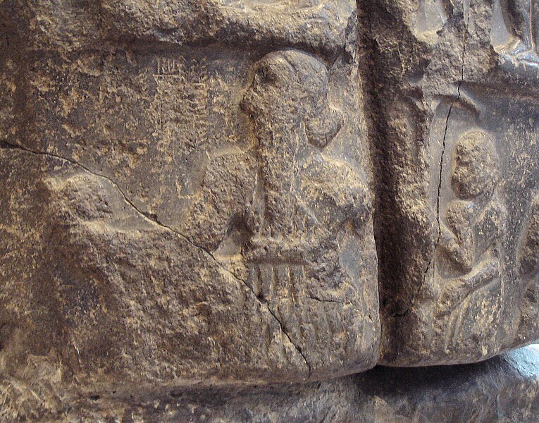 File:Sargon on his victory stele.jpg