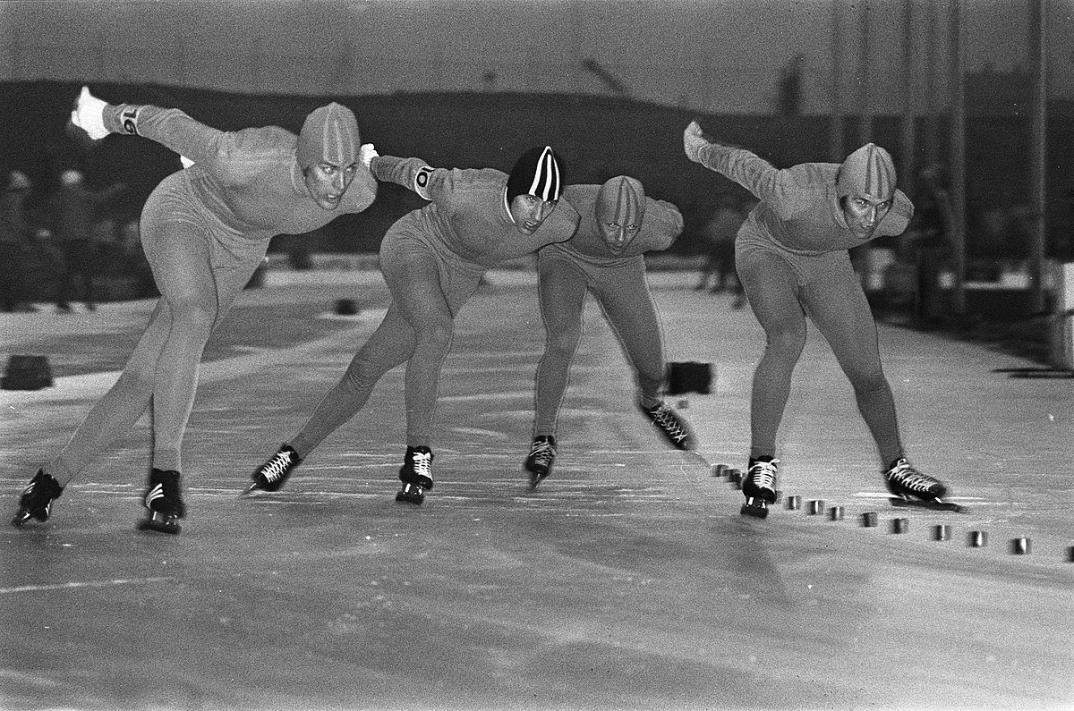 Советские конькобежцы
