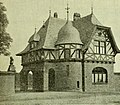 Schloss Klink, Torhaus, Blick von Nordwesten, 1903