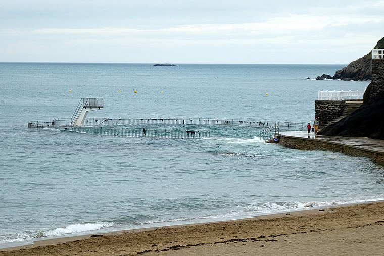 Piscine d'eau de mer