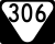 State Route 306 marker