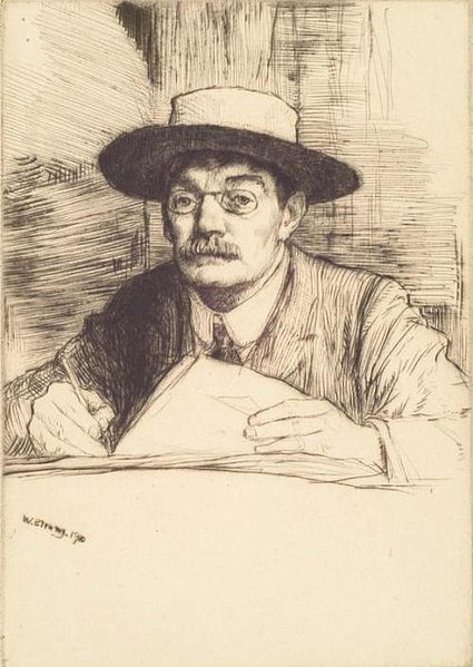 File:Self Portrait No. 19 - William Strang - ABDAG007097.jpg