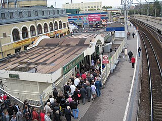 Serp i Molot railway station Railway station in Moscow