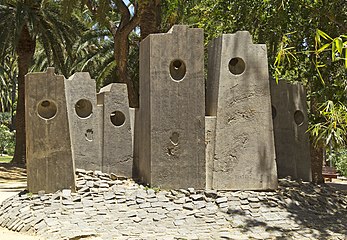 Homenaje a las Islas Canarias de Pablo Serrano, Parque García Sanabria