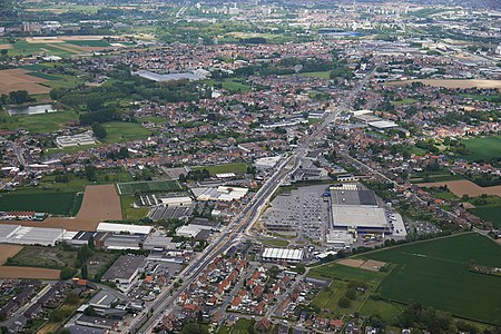 Sint Pieters Leeuw aerial photo A