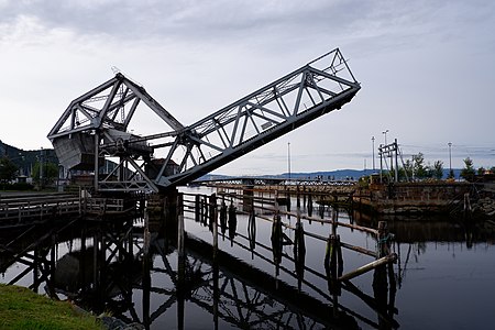 Pont de Skansen à Trondheim, par Thomas Christian Espenes