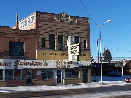 Socialist Hall, a former meeting hall in Butte, Montana