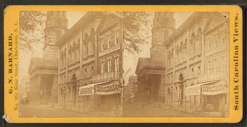 File:South Carolina Institute Hall, Charleston, S.C, by Barnard, George N., 1819-1902.jpg