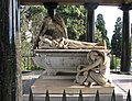 Springthorpe Memorial, unveiled in 1901, sculptures by Bertram Mackennal. The architect was Harold Desbrowe-Annear, Boroondara General Cemetery, Kew, Victoria, Australia.