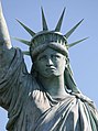 * Nomination: Statue of Liberty in Colmar/France; detail face. --Gzen92 14:10, 19 May 2018 (UTC) * Review The head is tilted. --Basotxerri 18:03, 19 May 2018 (UTC)
