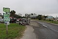 Steinhatchee boat rramp parking lot looking east from boat ramp