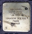 Hans Pese, Bürknerstraße 16, Berlin-Neukölln, Deutschland