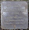 Stolperstein Geschwister-Scholl-Strasse 71 (Siegfried Nadel) in Hamburg-Eppendorf.JPG