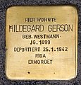 Hildegard Gerson, Holsteinische Straße 27, Berlin-Wilmersdorf, Deutschland