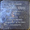 Stolperstein Martha Kahn vor Hallgarter Str. 6 (Wiesbaden).jpg